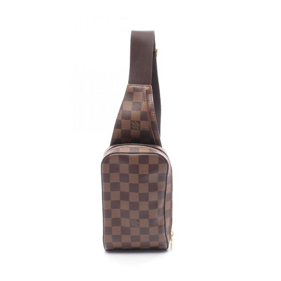 Louis Vuitton Geronimos Waist Bag/Body Bag, Coated Canvas, Damier Leather, Br... - Picture 1 of 7